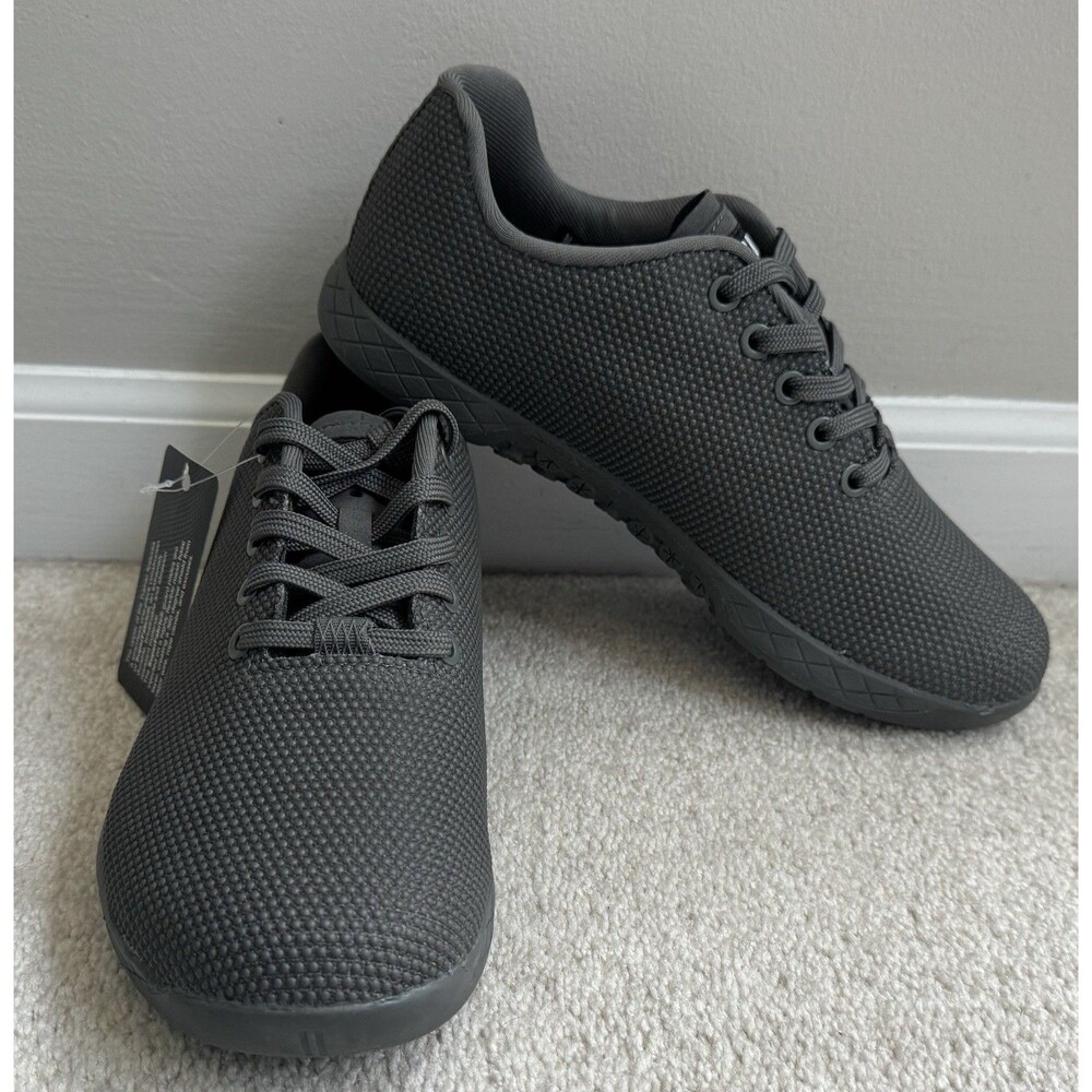 Nobull Trainer SuperFabric Women’s 9/Mens 7.5 Triple Black Colorway Shoe~NEW